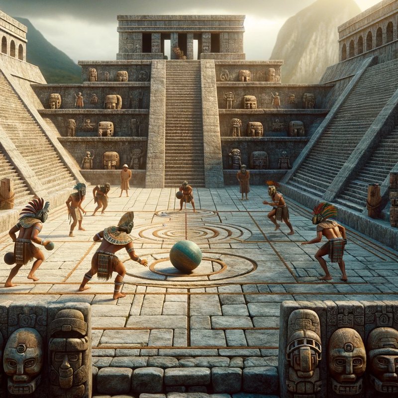 The Ceremonial Ball Game In Mesoamerica
