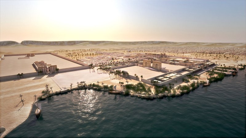 The City Of Akhetaten And Religious Revolution