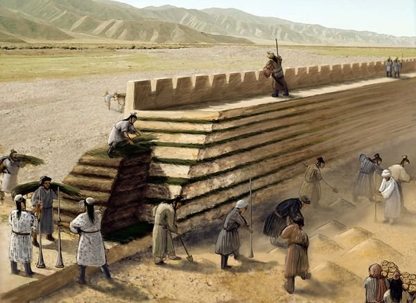 The Construction Of The Great Wall'S Earliest Sections