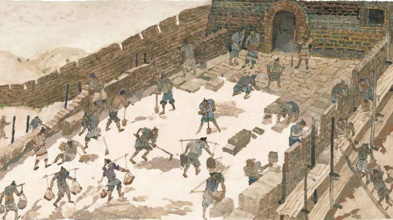 The Construction Of The Great Wall'S Earliest Sections