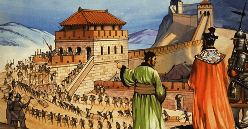 The Construction Of The Great Wall'S Earliest Sections