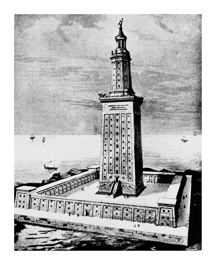 The Lighthouse Of Pharos In Archaeological Record