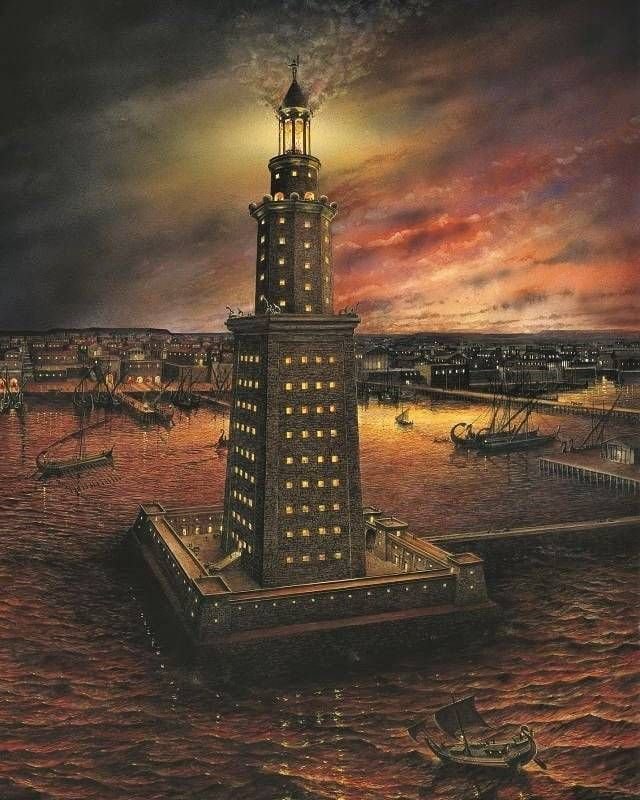 The Lighthouse Of Pharos In Archaeological Record