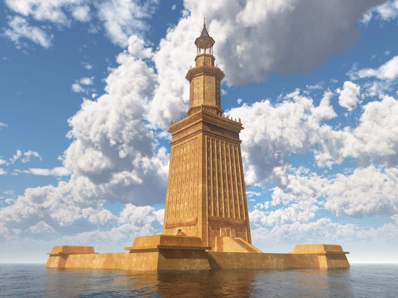 The Lighthouse Of Pharos In Archaeological Record