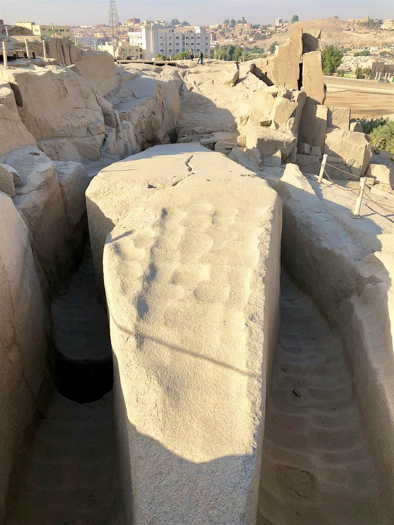 The Unfinished Obelisk Of Aswan