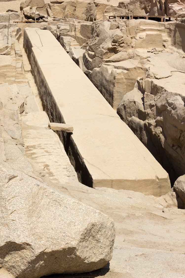 The Unfinished Obelisk Of Aswan