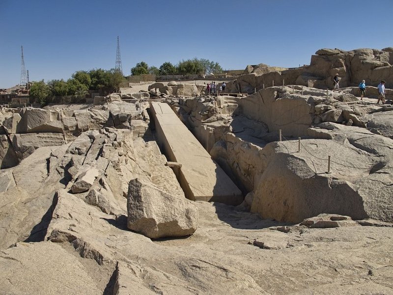 The Unfinished Obelisk Of Aswan