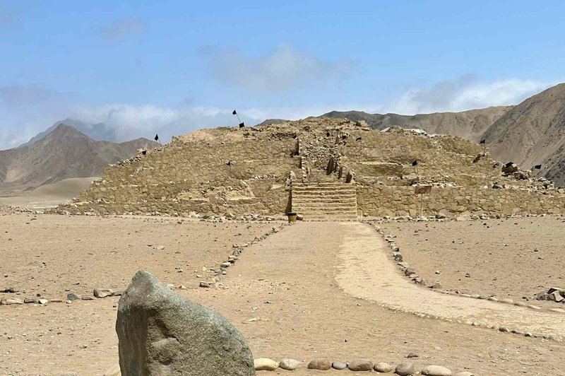 The Urban Center Of Caral In Peru