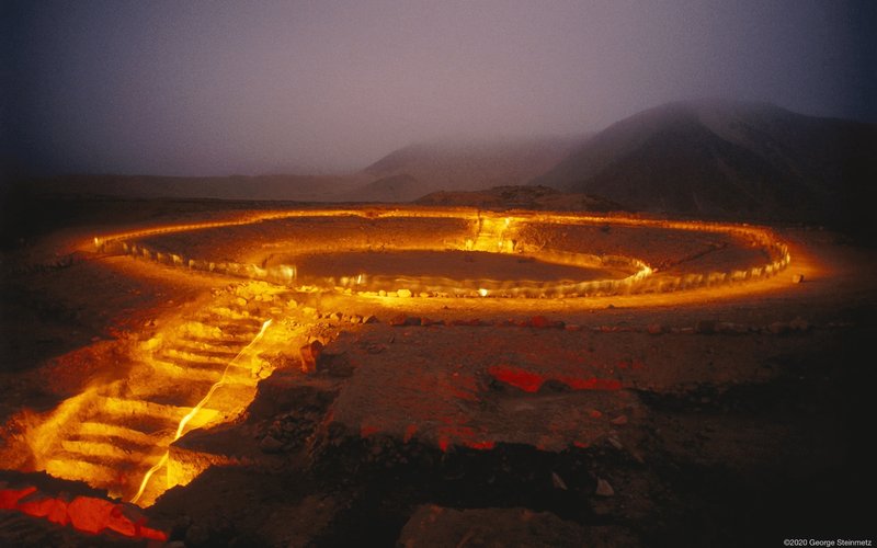 The Urban Center Of Caral In Peru<span class=