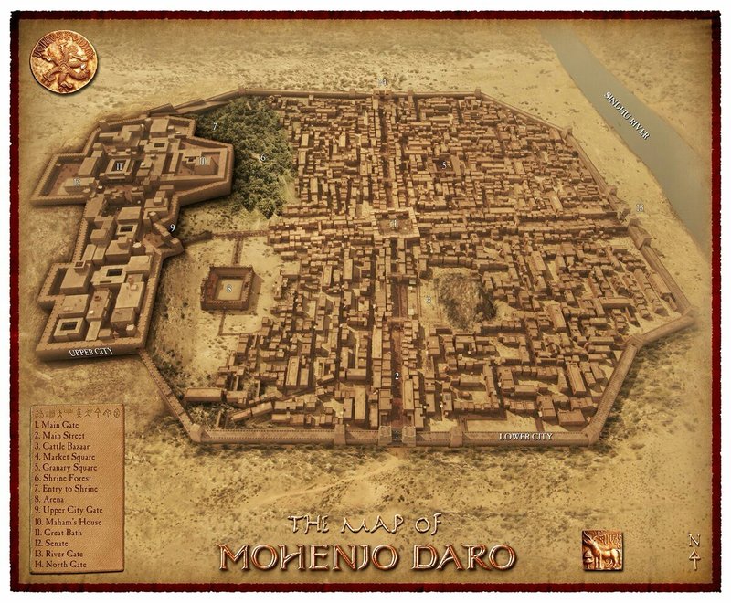 The Urban Planning Of Mohenjo-Daro