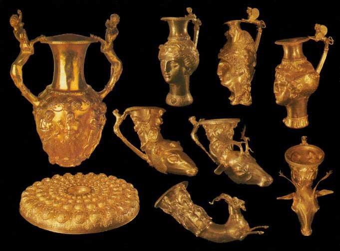 Thracian Gold Treasure Hoard