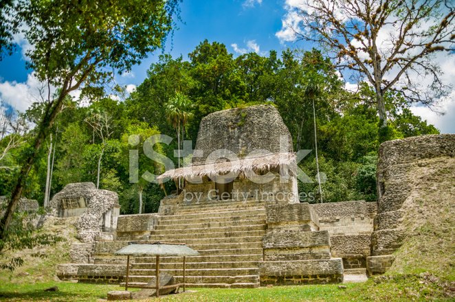 Tikal Mayan Ruins In Guatemala