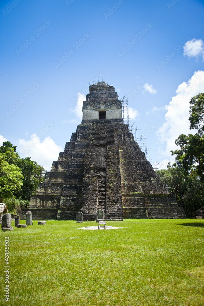Tikal Mayan Ruins In Guatemala