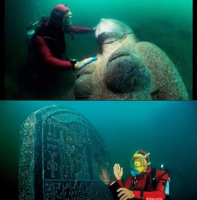 Underwater Archaeology At Heracleion