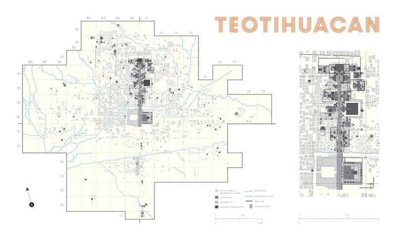 Urban Layout Of Teotihuacan