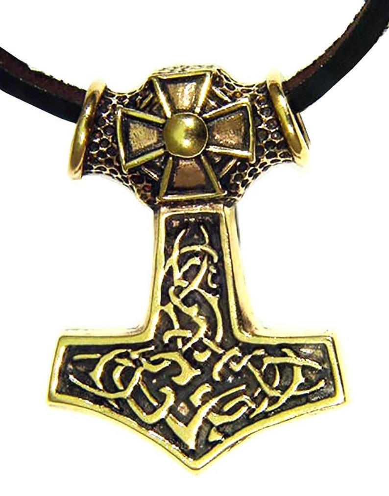 Viking Bronze Thor’S Hammer Pendants