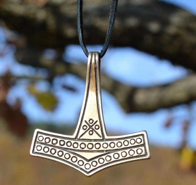 Viking Bronze Thor’S Hammer Pendants