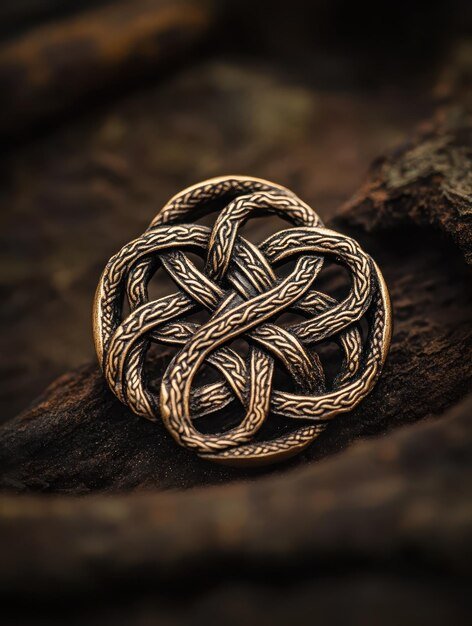 Viking Brooches With Knotwork Designs