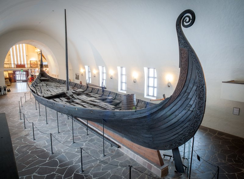 Viking Burial Boat Reconstruction