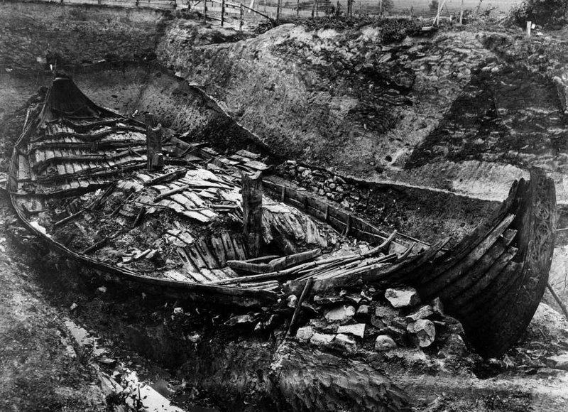 Viking Burial Boat Reconstruction