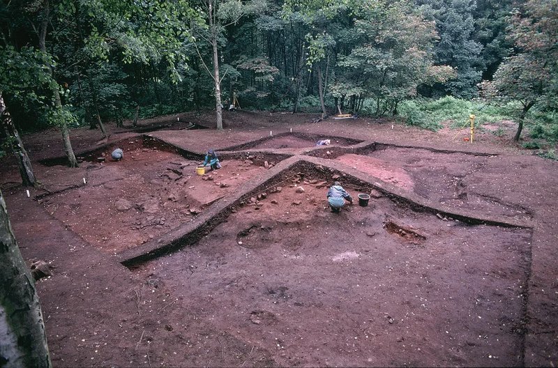 Viking Burial Mound Excavation