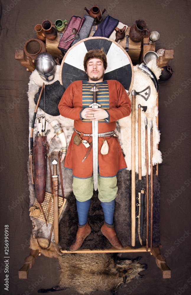 Viking Burial Shield Reconstruction