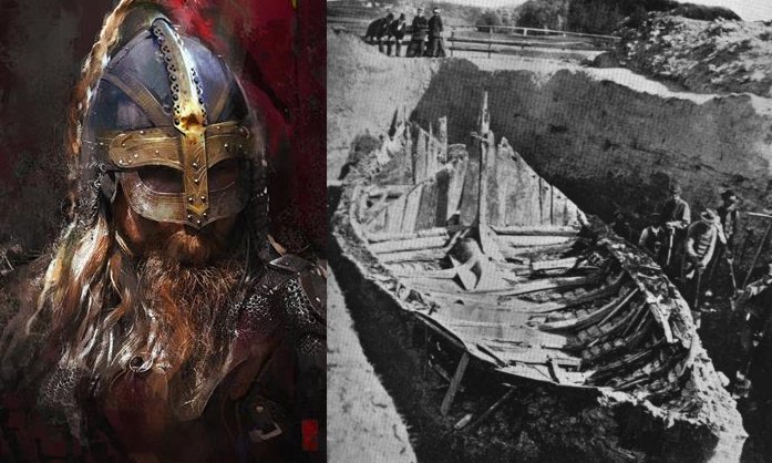 Viking Burial Ship Customs<span class=