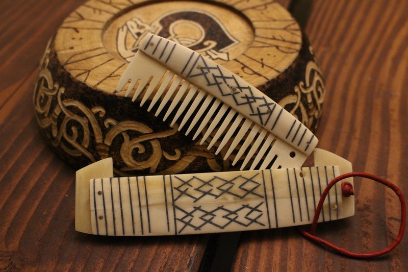 Viking Combs Made From Bone