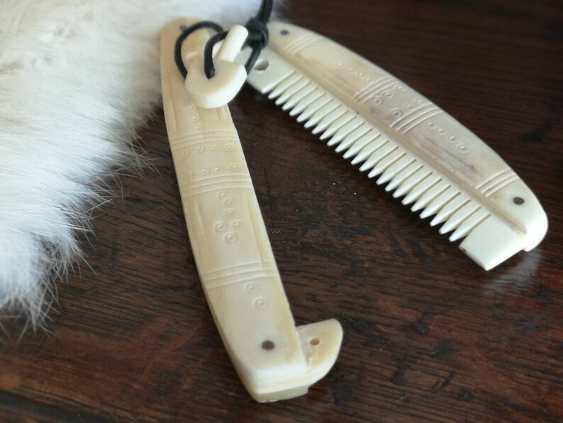 Viking Combs Made From Bone
