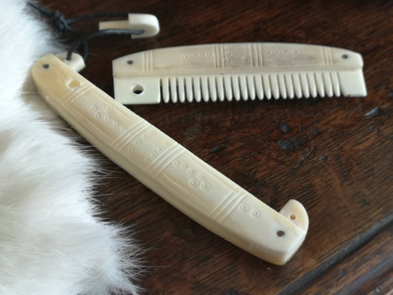 Viking Combs Made From Bone