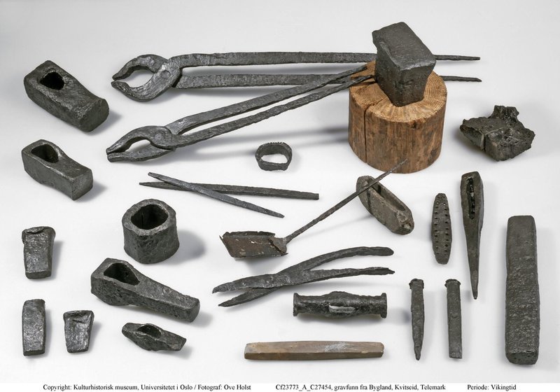 Viking-Era Blacksmith Tools