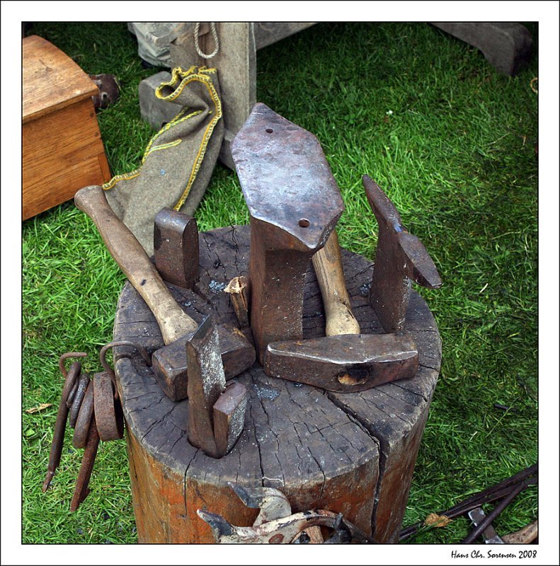Viking-Era Blacksmith Tools<span class=