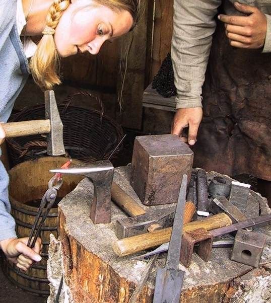 Viking-Era Blacksmith Tools