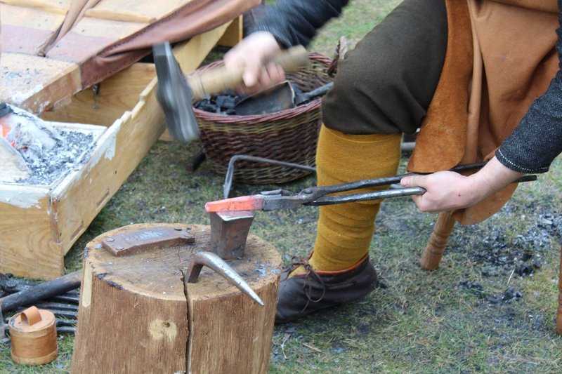 Viking-Era Blacksmith Tools