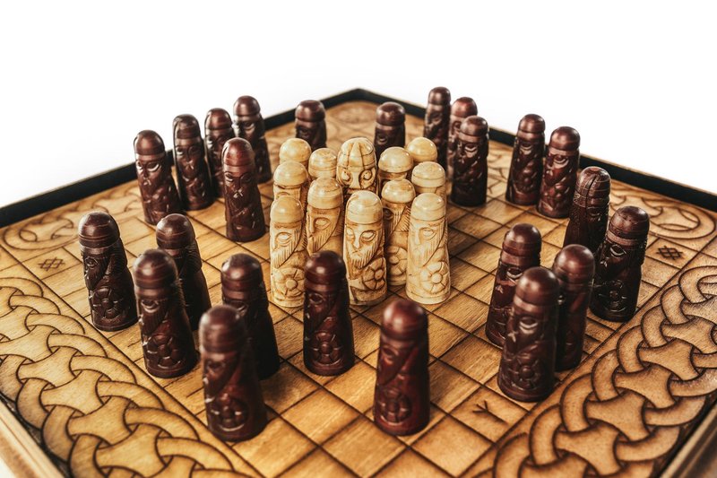 Viking Game Pieces From Hnefatafl