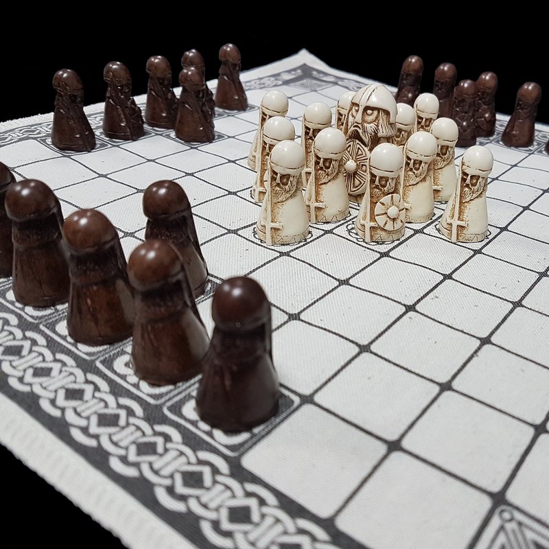 Viking Game Pieces From Hnefatafl