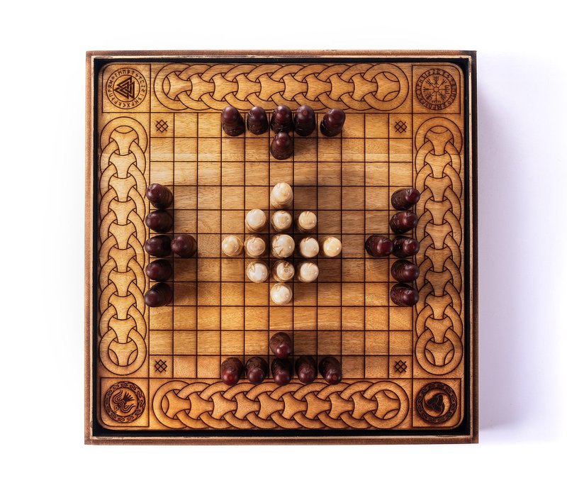 Viking Game Pieces From Hnefatafl
