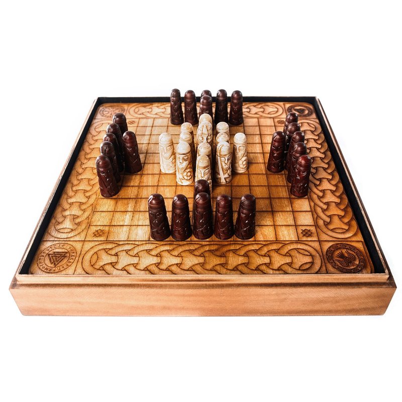 Viking Game Pieces From Hnefatafl<span class=
