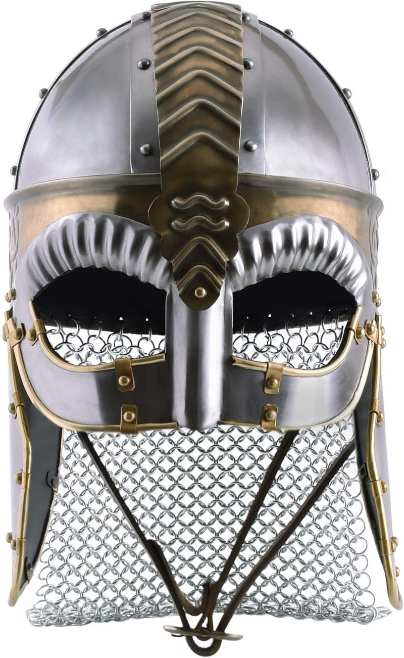 Viking Helmet With Spectacle Guard