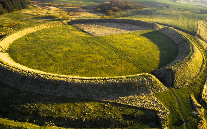 Viking Ring Fortress Aerial View