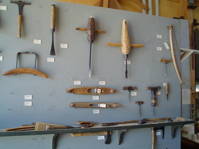 Viking Ship Rivets And Construction Tools