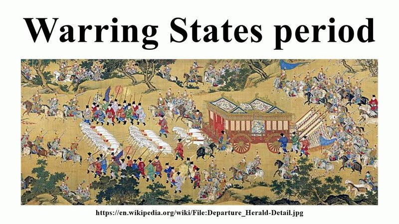 Warfare In The Warring States Period