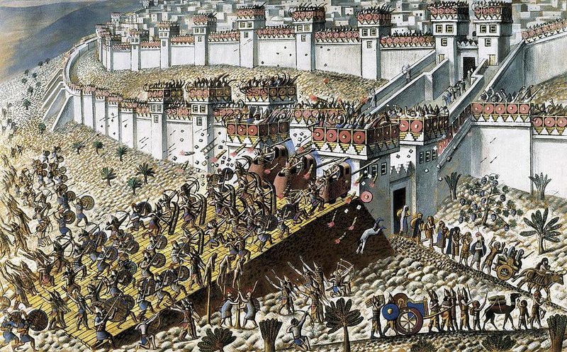 Warfare Techniques Of The Assyrian Empire