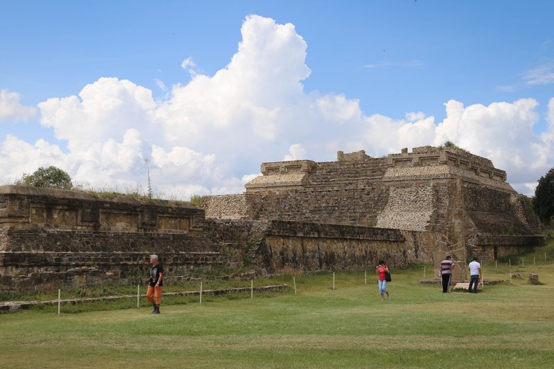 Zapotec Temple Steps And Altars