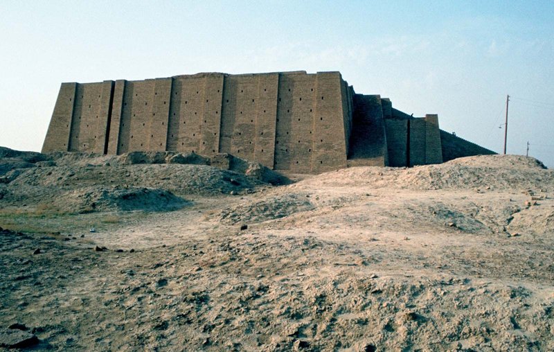Ziggurat Of Ur Ruins