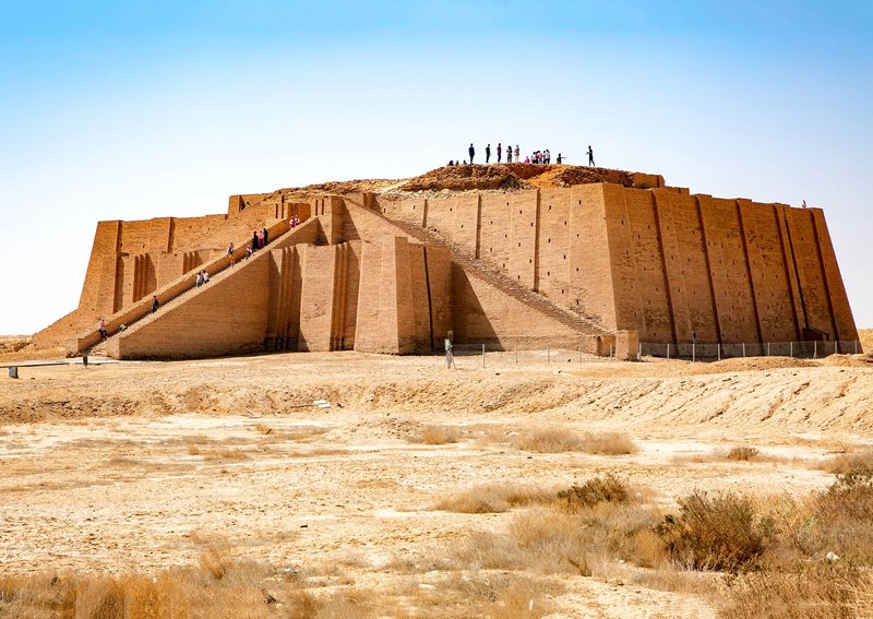 Ziggurat Of Ur Ruins